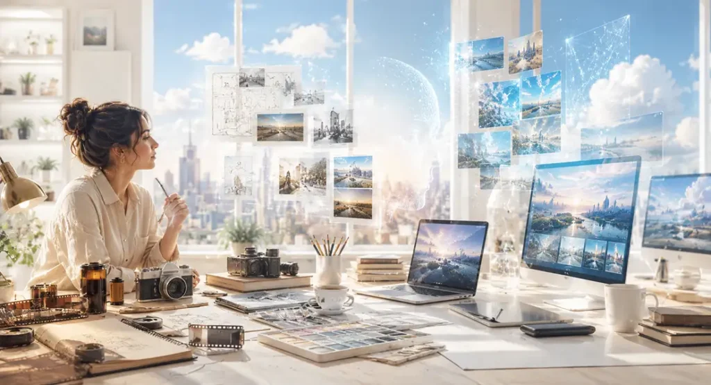 AI should amplify human creativity through human direction and digital tools