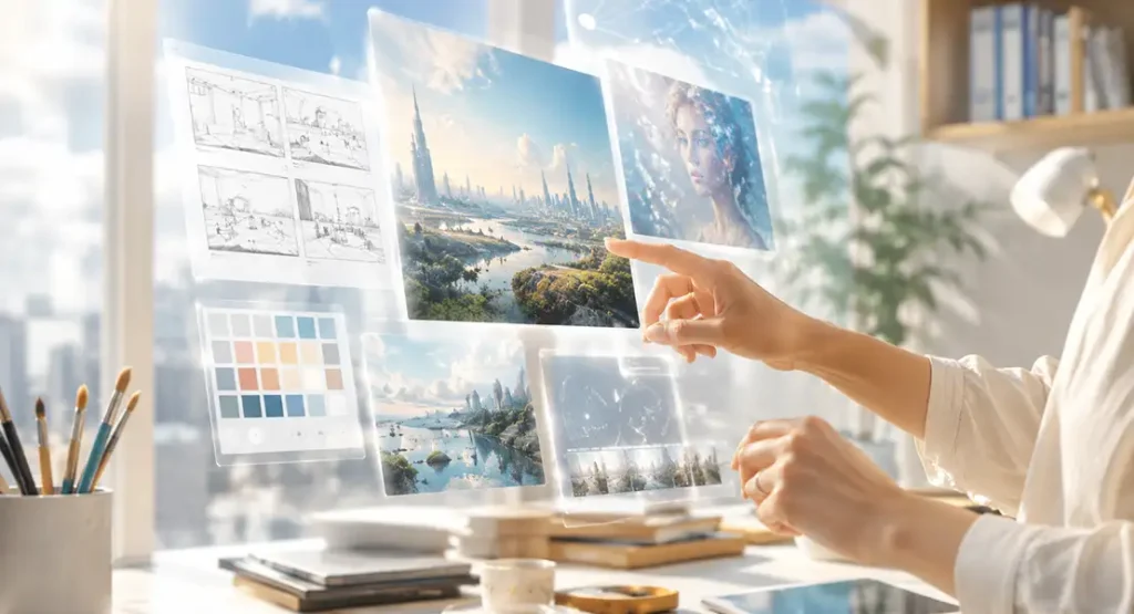 AI should amplify human creativity through human direction and digital tools