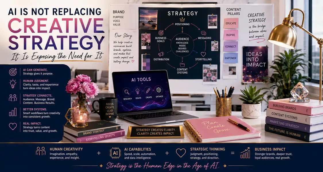 AI Is Not Replacing Creative Strategy — It Is Exposing the Need for It