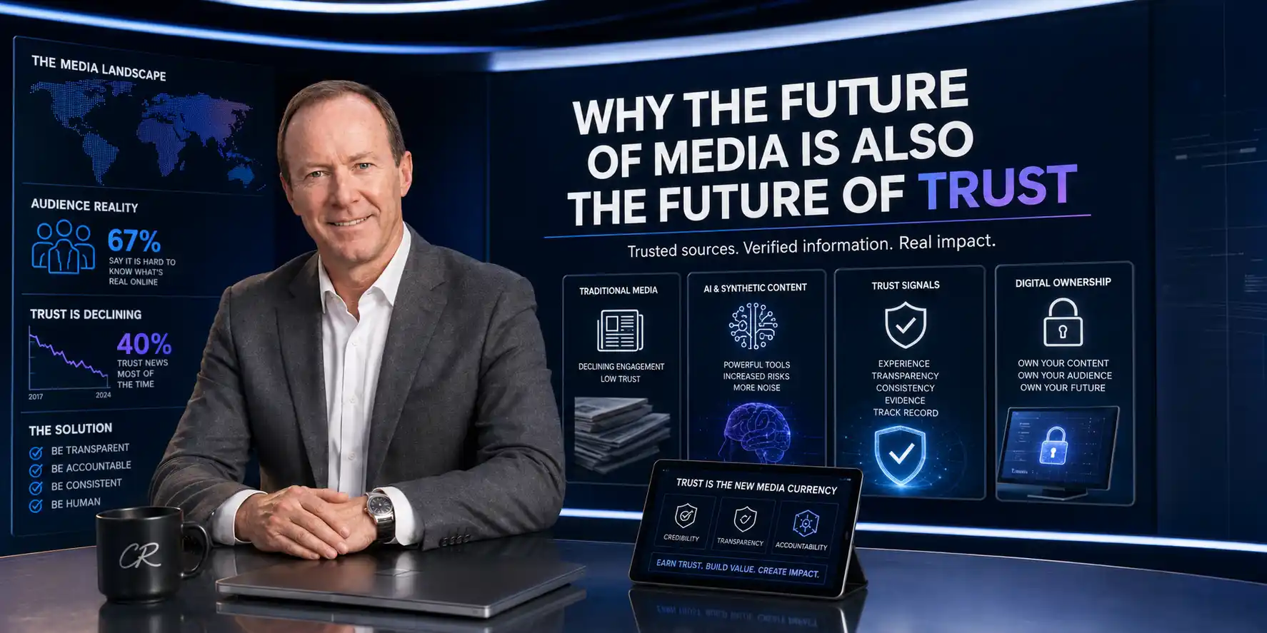 Why the Future of Media Is Also the Future of Trust